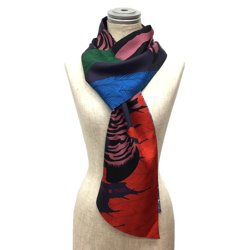 エルメス マキシツイリー ゼブラペガサス スカーフ aq6751 - ブランド