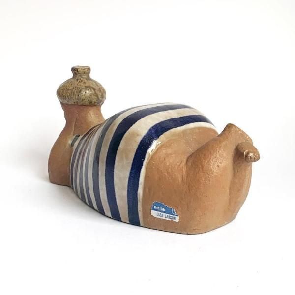 置物 ABC flikor  Beata  by Lisa Larson Lisa Larson, a 'Beata' stoneware figurine, from the series