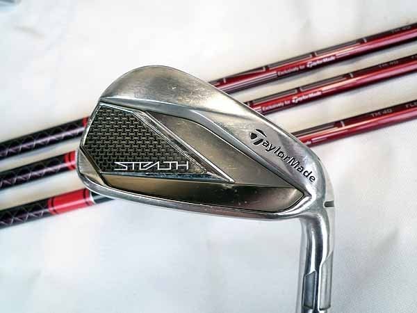 女性用 テーラーメイド ステルス アイアン TENSEI RED TM40 4本 L 日本仕様