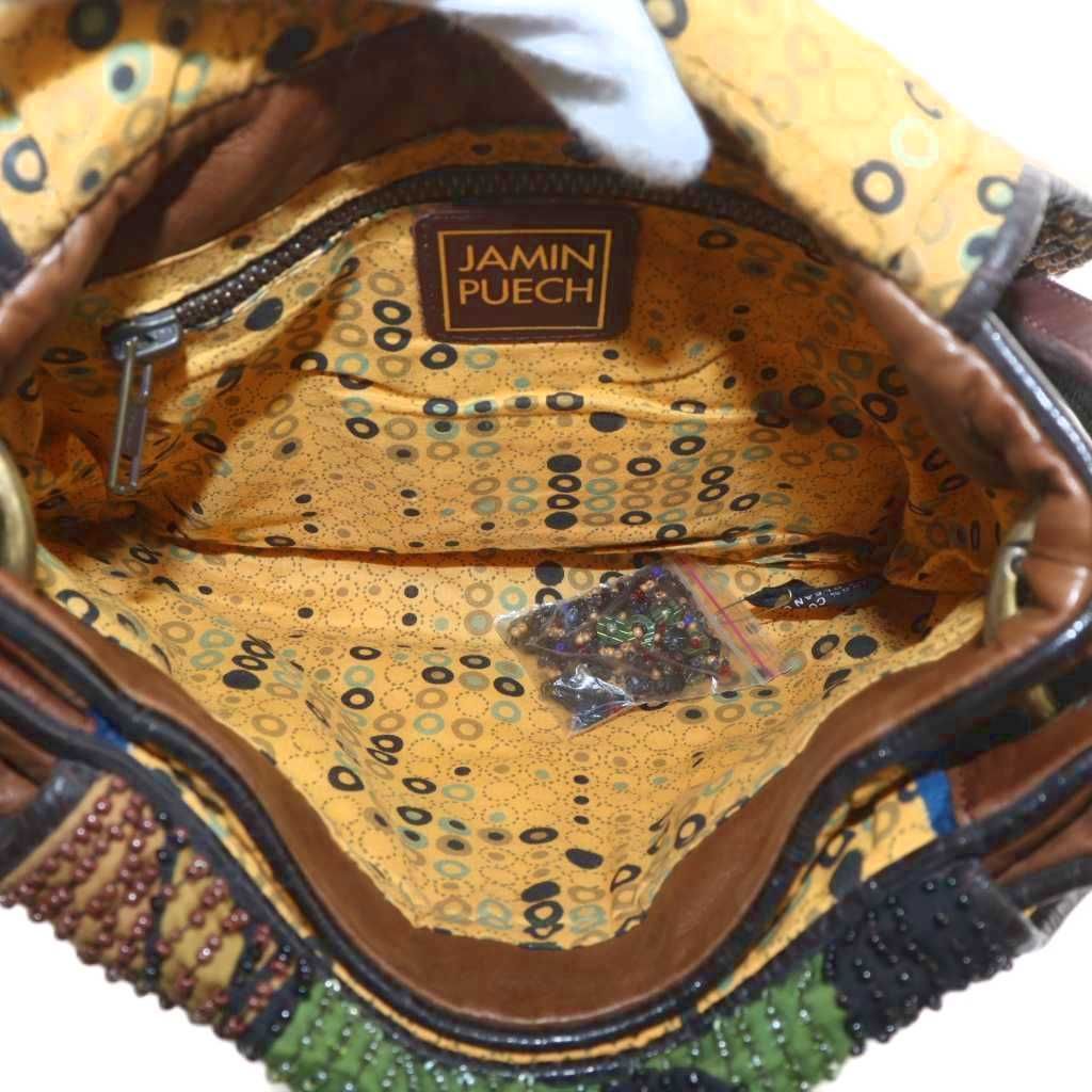 JAMIN　PUECH　ビーズバッグ ジャマンピュエッシュ JAMIN PUECH ハンドバッグ ワンショルダー
