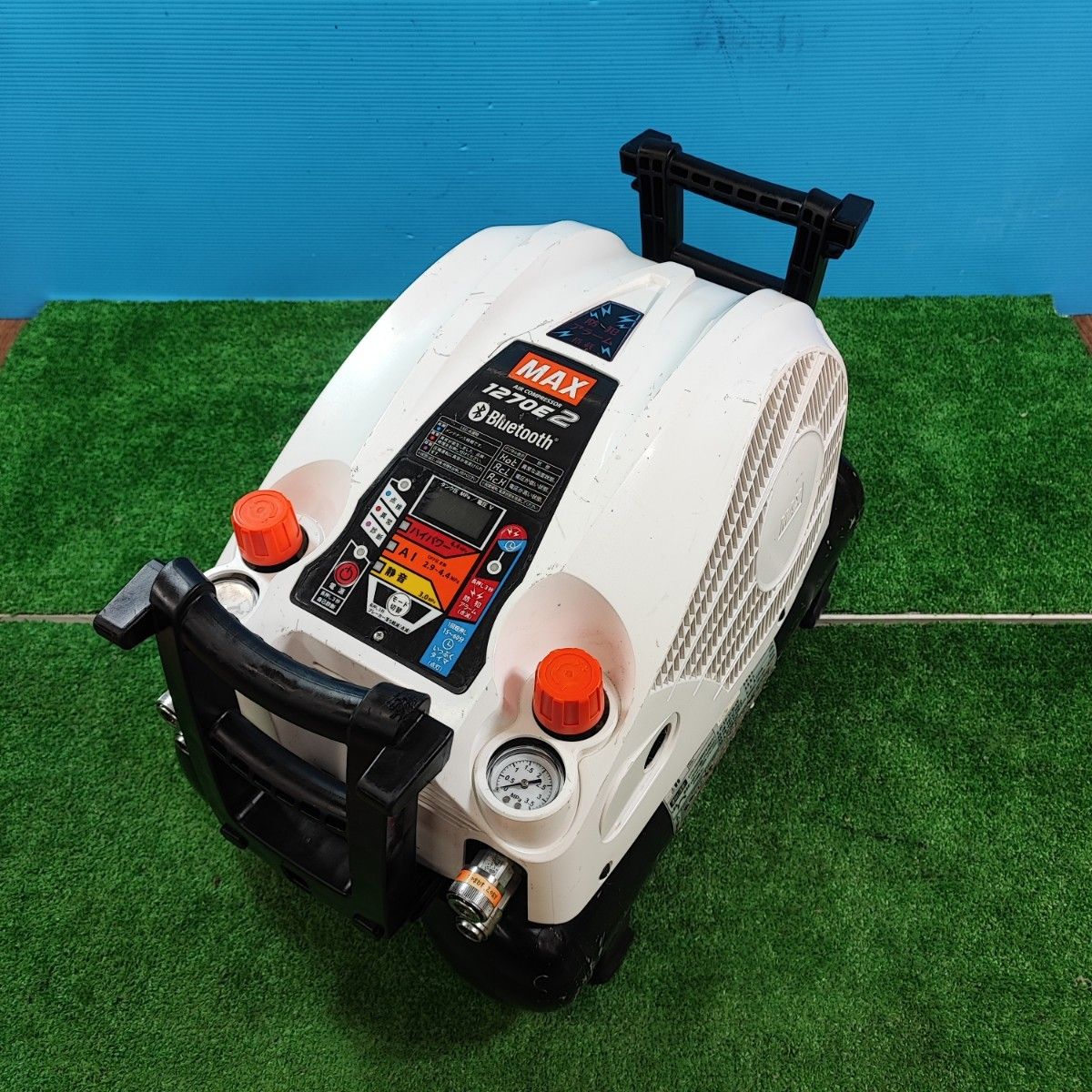 〇マックス(MAX) 高圧エアコンプレッサー AK-HH1270E2 クール 〇マックス(MAX) 高圧エアコンプレッサー AK-HH1270E2 クール