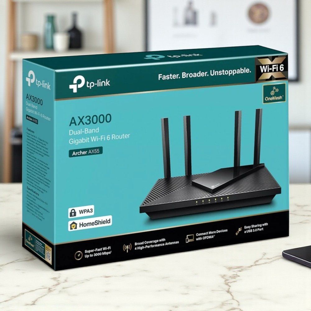 TP-Link AX3000 Archer AX55 デュアルバンド ギガビット Wi-Fi 6ルーター IPv6対応 メッシュWi-Fi 高速通信 WWW_NOITHATQUANGTHANH_NET
