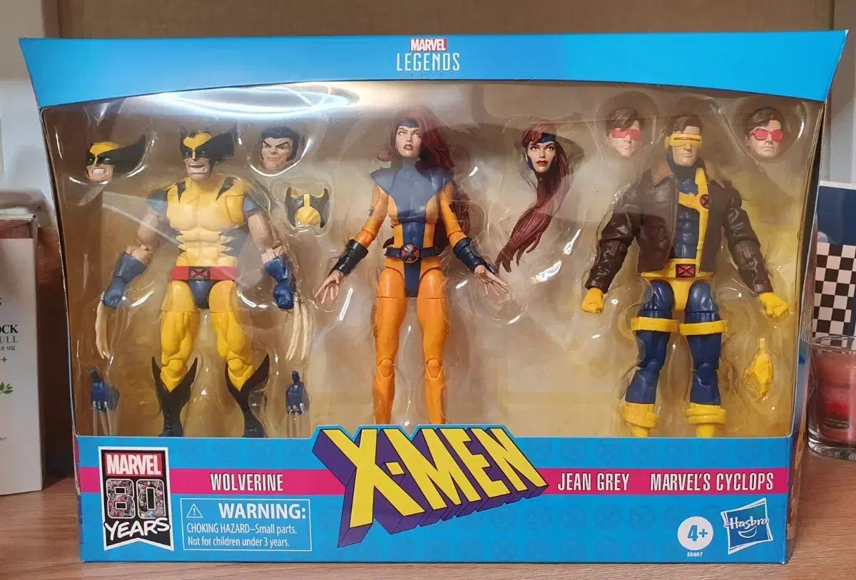 【雷市場（ポンジャン）商品韓国直送】 サイクロプス ジン・グレイ ウルヴァリン 3 パック マーベルレジェンド 未開封 フィギュア
