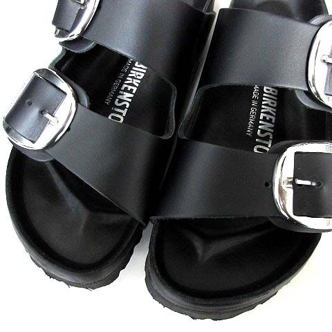 BIRKENSTOCK ブラック サンダル ユナイテッドアローズ別注 ユナイテッドアローズから、モード感溢れるBIRKENSTOCKの別注