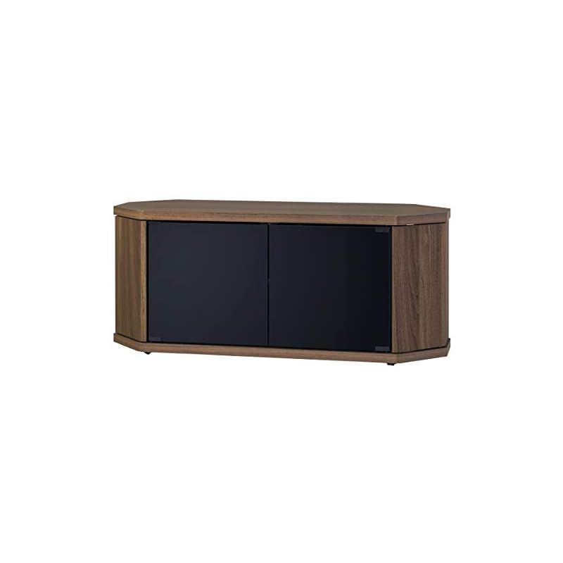 朝日木材加工 テレビ台 RACINE 42型 幅100cm ブラウン キャスター付き コーナー対応 RCA-1000AV-CR 1