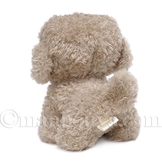 トイプードル ぬいぐるみ 犬 内藤デザイン研究所 わたぽ ブラウン 9cm
