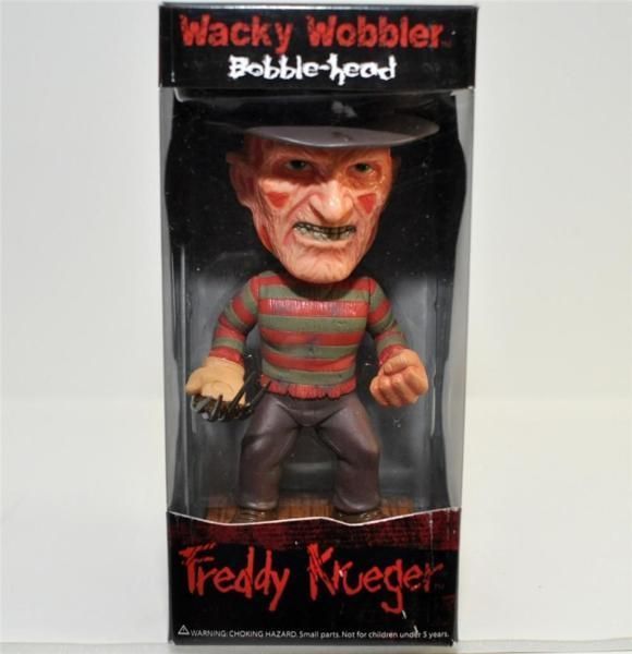 エルム街の悪夢 フレディ フィギュア Freddy Wacky Wobbler - FUNKO 首