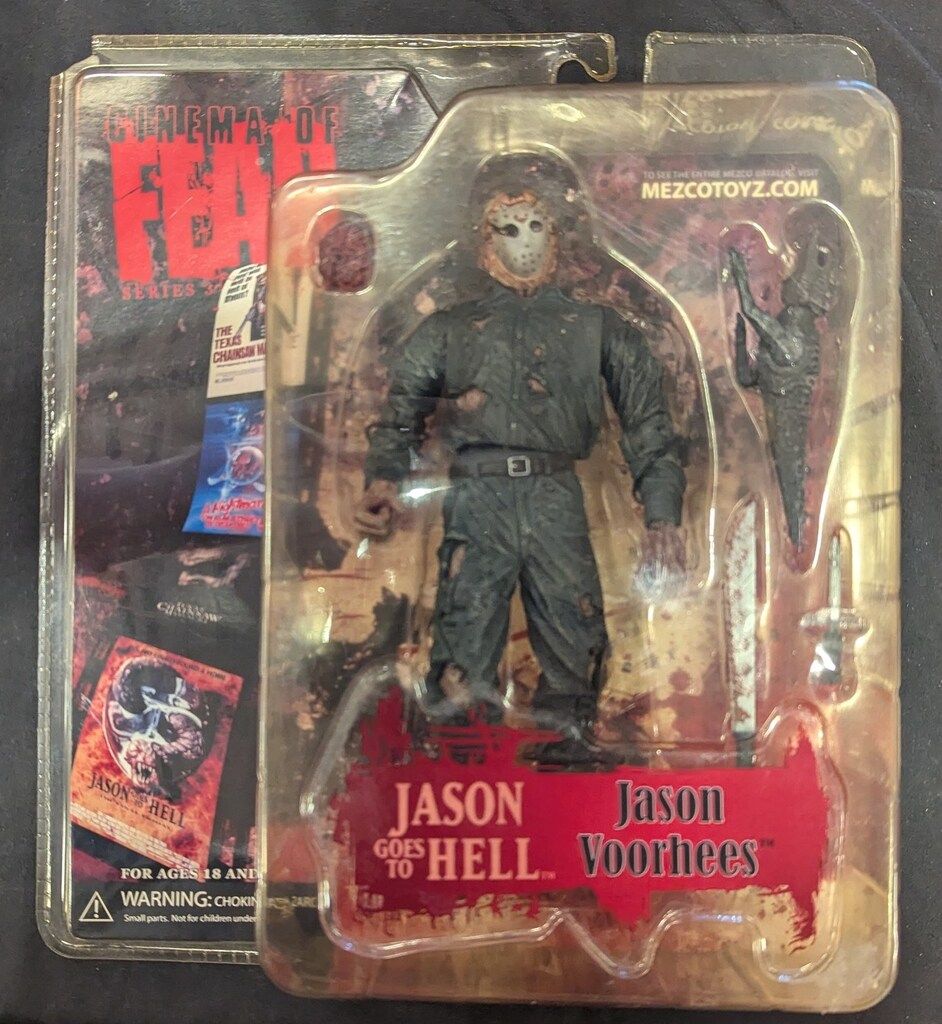 MEZCO CINEMA OF FEAR SERIES3 JASON VOORHEES|JASON GOES TO HELL