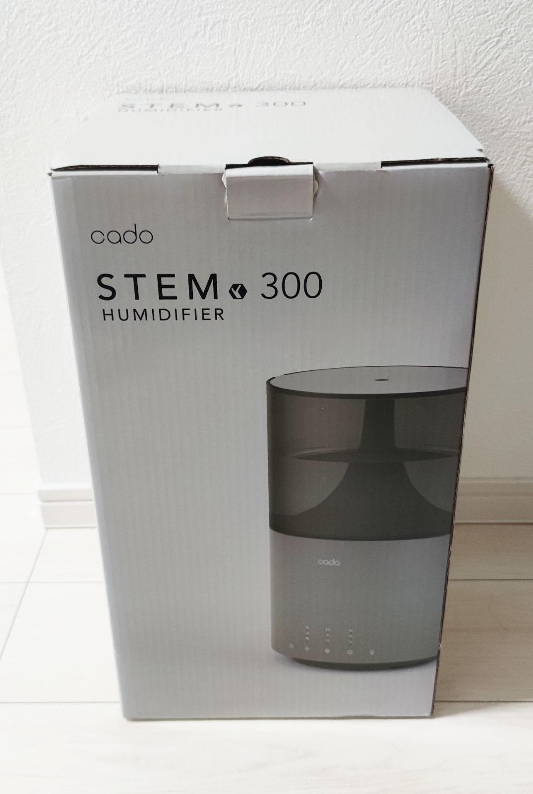 cado HM-C300-CG GRAY インテリアにオシャレな加湿器（カドー