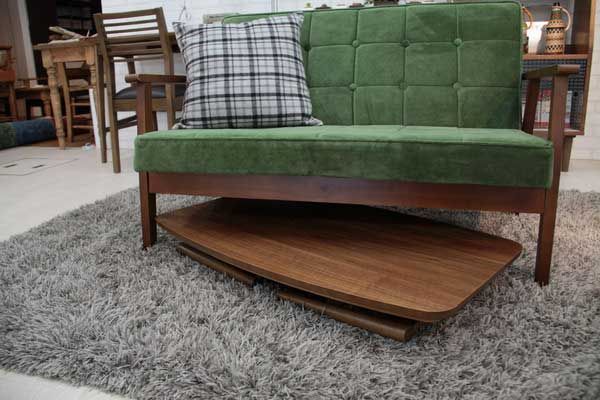 天然木の折りたたみ式こたつテーブル