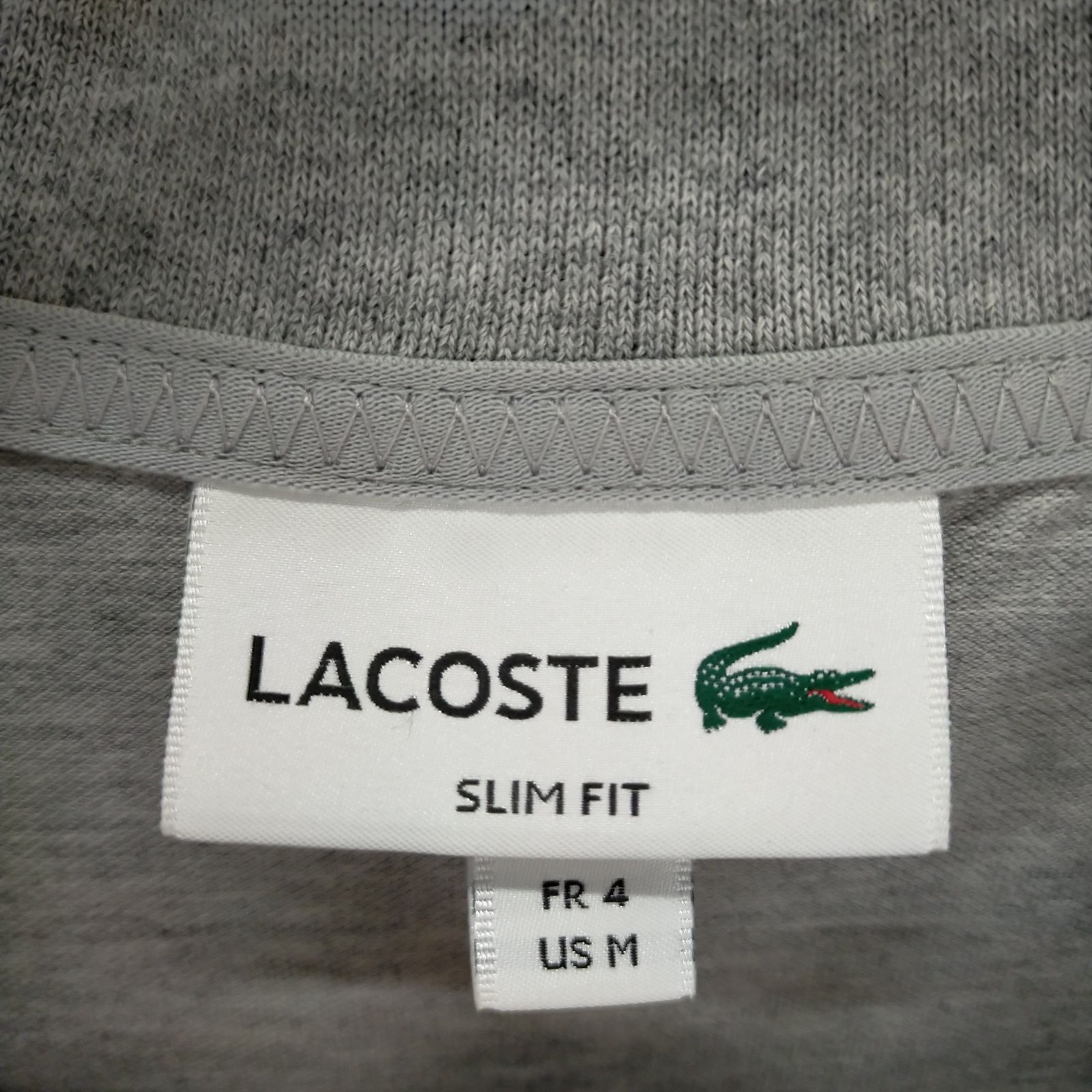 ラコステ LACOSTE ブランドネームロゴジャカードリブニットカラーポロシャツ メンズ JPN：M - メルカリ