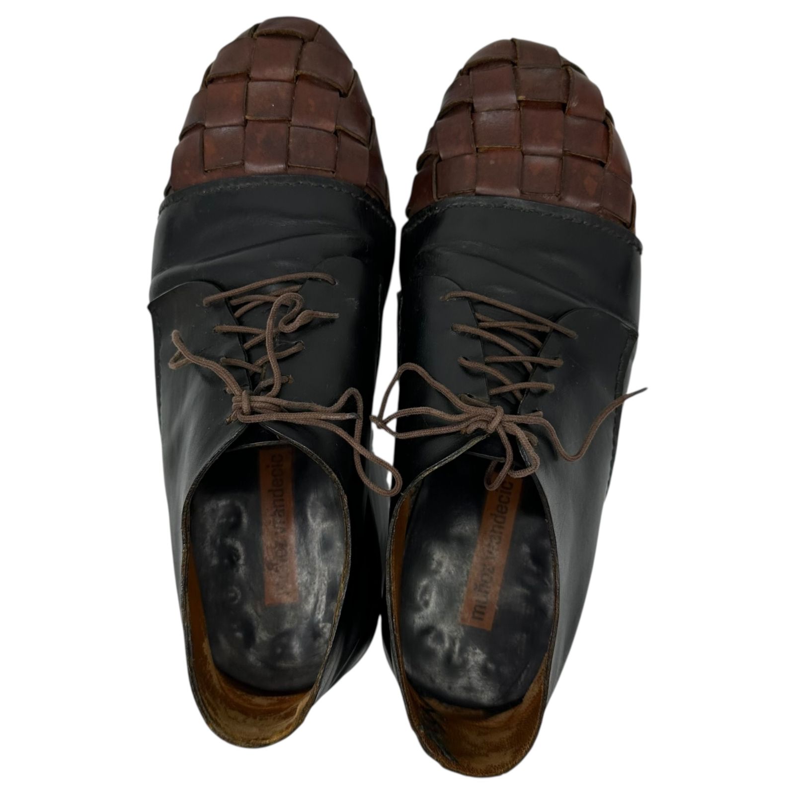 munoz vrandecic(ムニョスブランデシッチ) Intrecciato Toe Leather