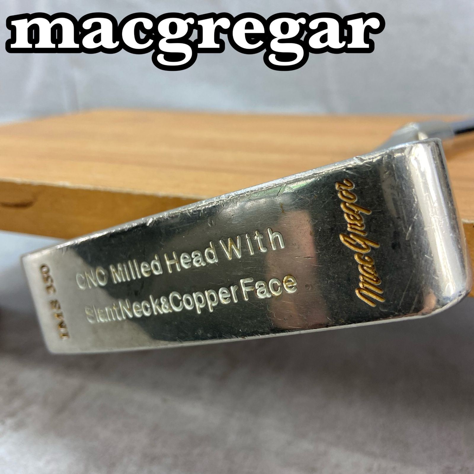 MacGregor マグレガー IRON MASTER IMS350 アイアンマスター メンズゴルフパター スチール 右利き用 PT 34インチ ピン型