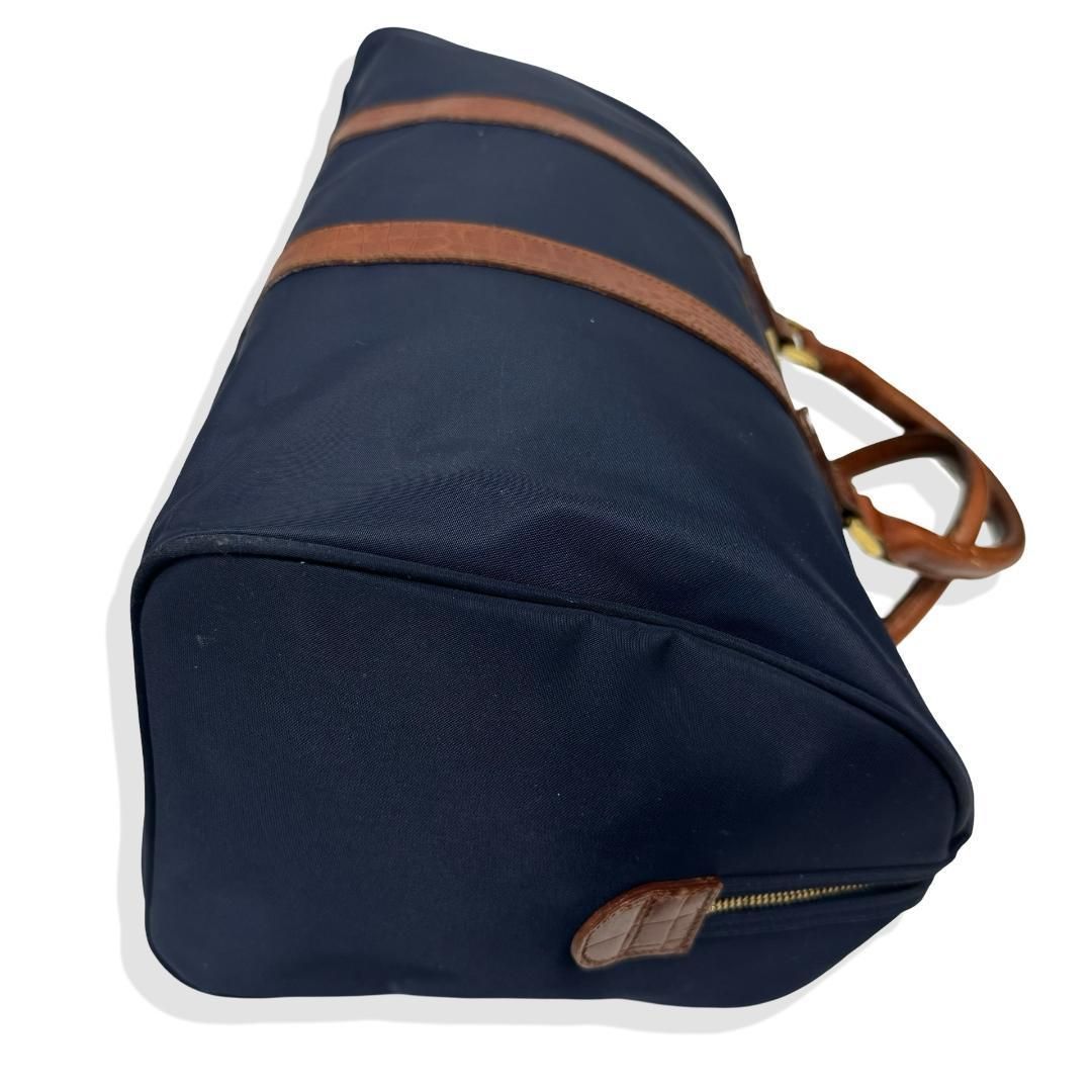 ヴァレンティノ ガラヴァーニ ボストンバッグ ネイビー ナイロン  ヴィンテージ ヴァレンティノ ガラヴァーニ ボストンバッグ ネイビー ナイロン