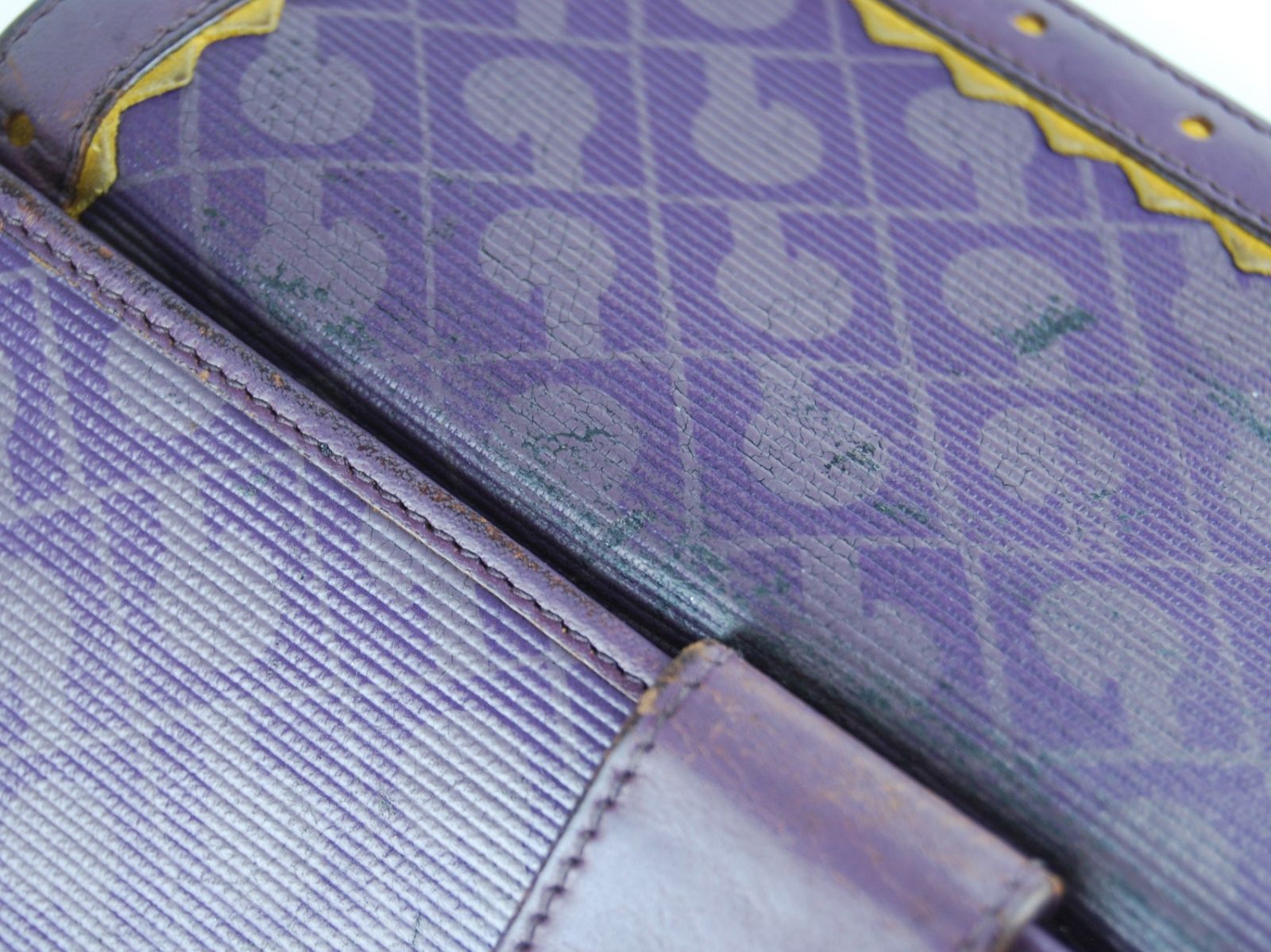 未使用級　GHERARDINI ゲラルディーニ　パープル　長財布 USED/D】GHERARDINIゲラルディーニ□長財布□パープル - メルカリ