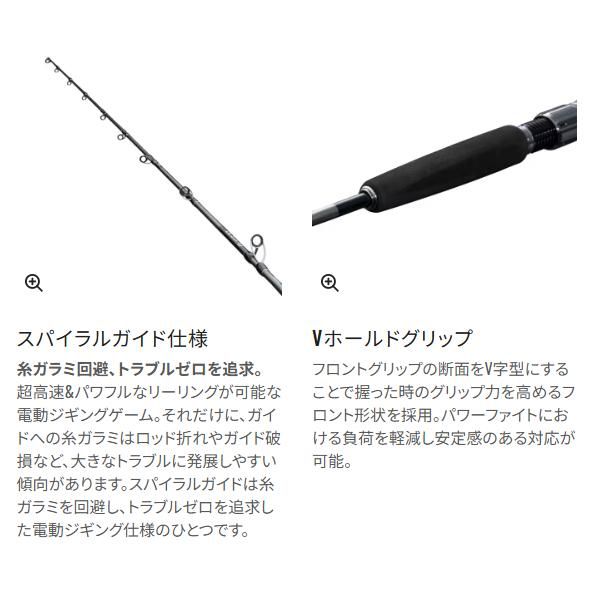 シマノ ЯⅠ 25 オシア EJ B58-6 ロッド ソルト竿 N○ ( 2025年 1月新
