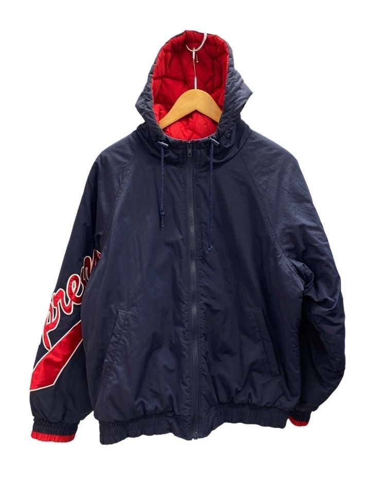 シュプリーム SUPREME Sleeve Script Sideline Jacket 18SS Navy