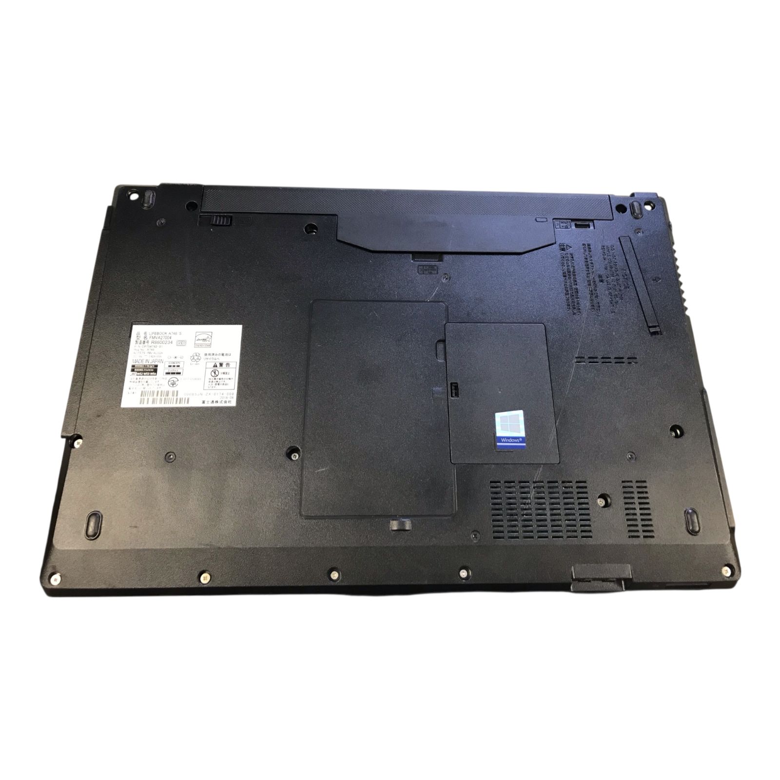 ジャンク] FUJITSU/CPU i5-8th/メモリ無し/部品取り＊修理用/管理番号