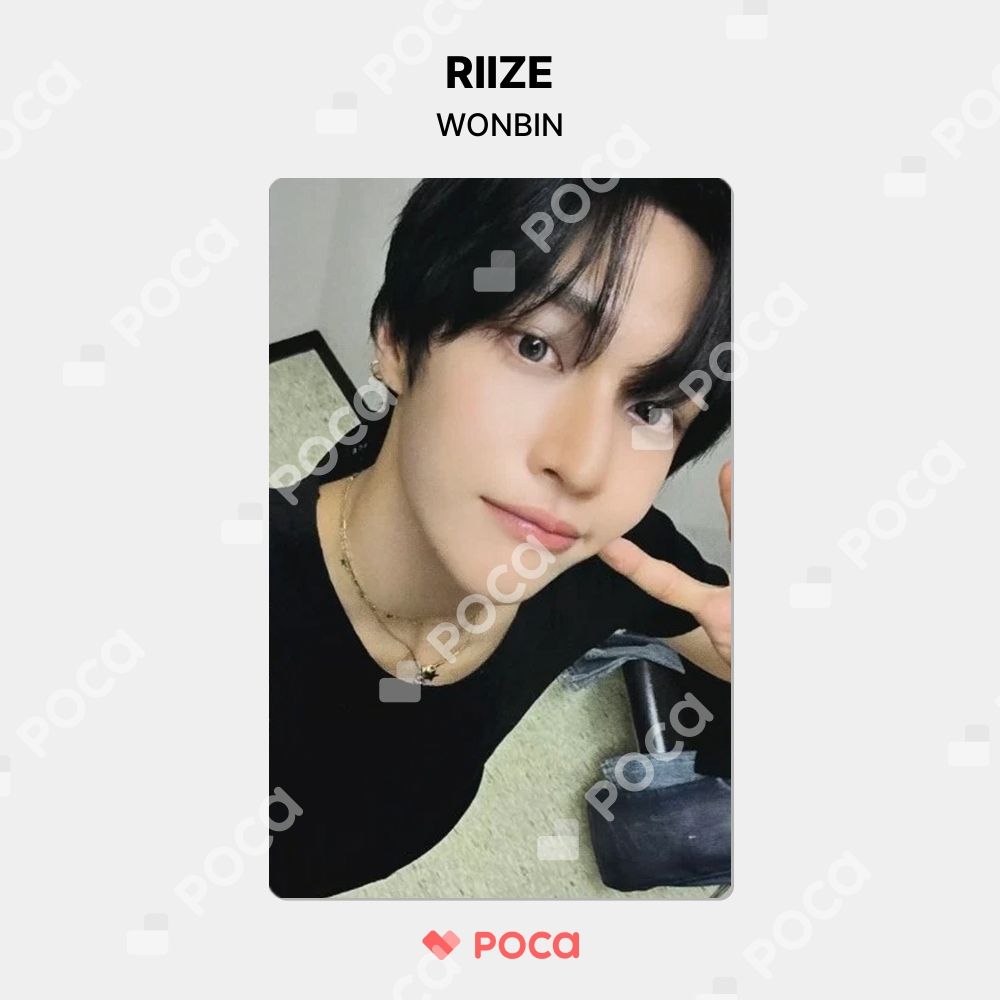 RIIZE ウォンビン トレカ RIIZING Music Korea 公式 トレカ