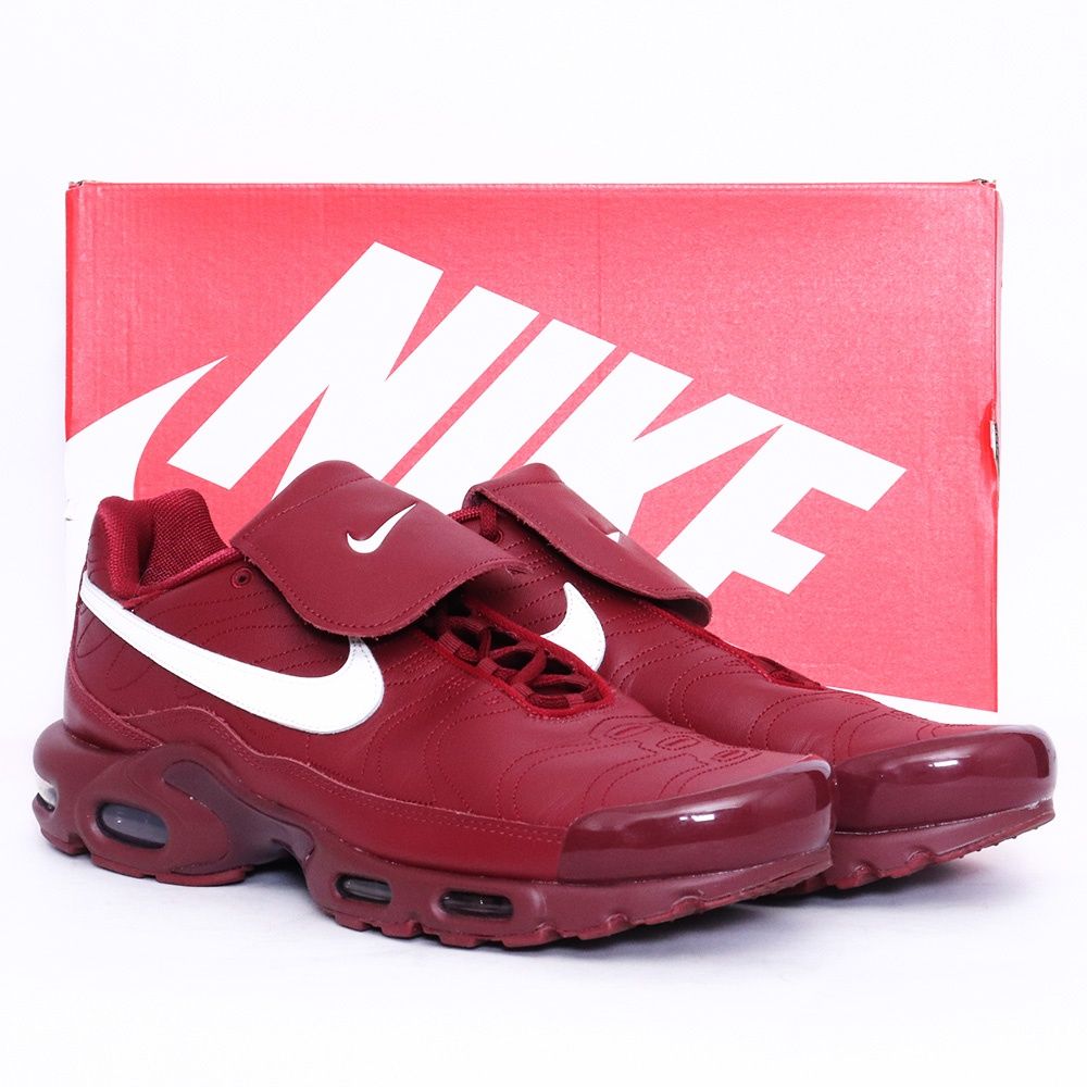 32cm NIKE Air Max Plus Tiempo Team Red and Sail HM5654-600