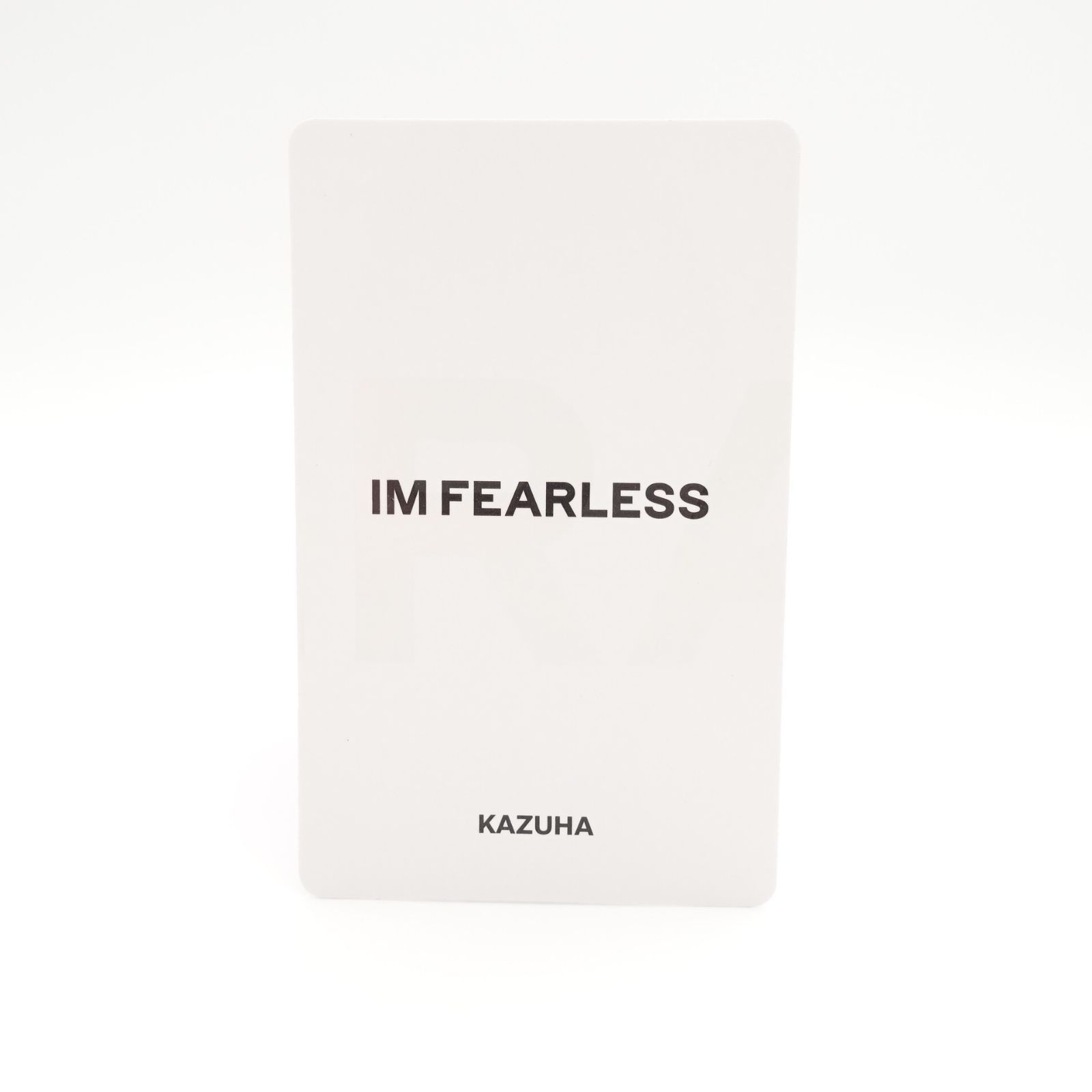 LE SSERAFIM カズハ トレカ 2枚 IM FEARLESS ルセラフィム フォト