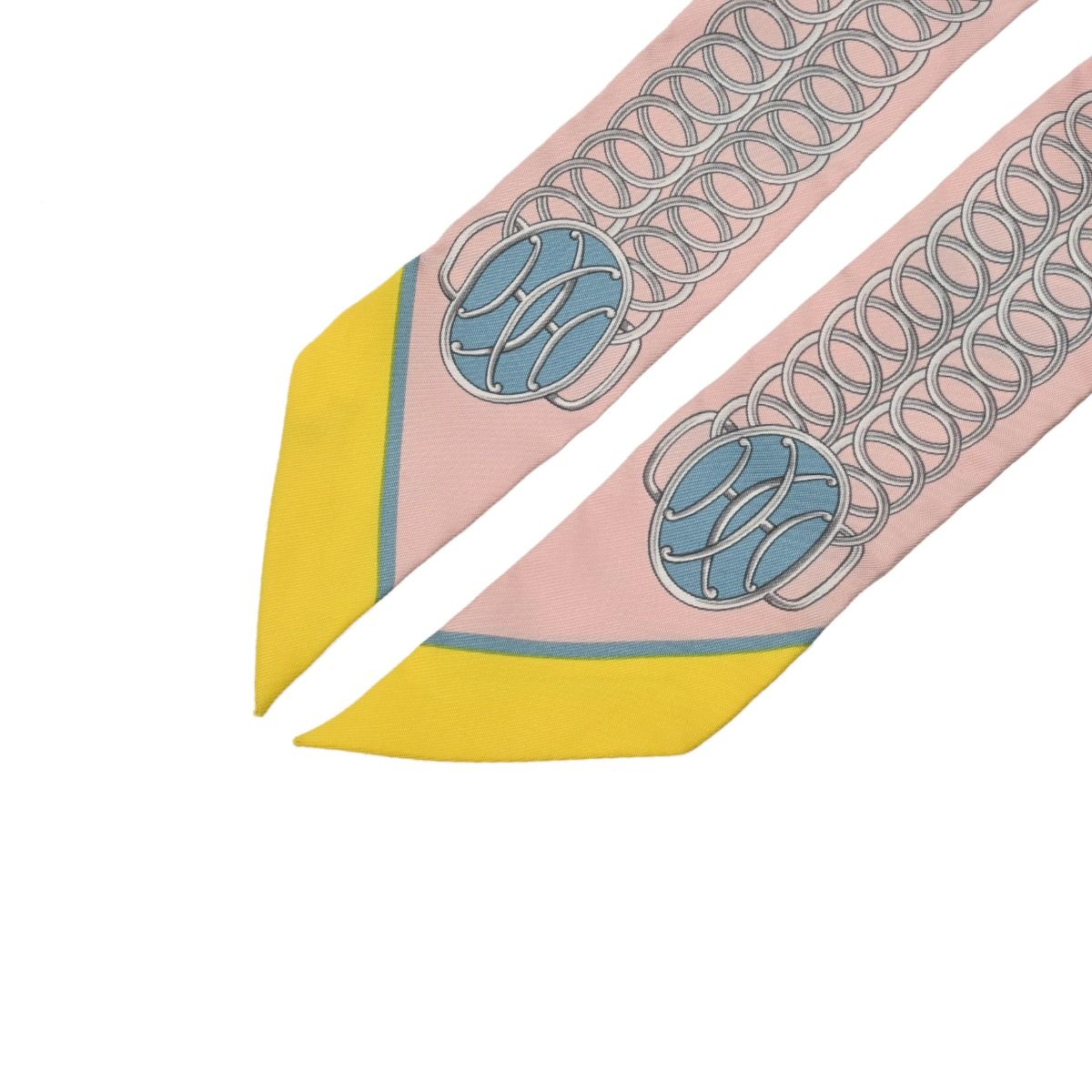 エルメス ツイリー LIFT PROFILE マルチカラー レディース シルク100  