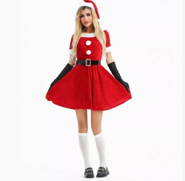 レディース クリスマス コスプレ ミニスカート サンタ サンタクロース