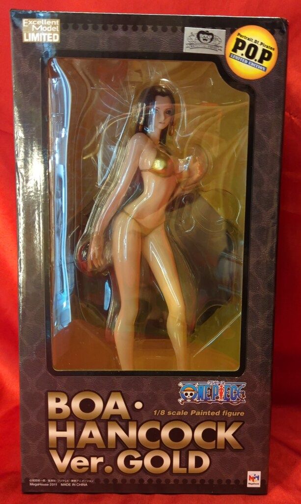 メガハウス P.O.P LIMITED EDITION ハンコックverゴールド 金水着