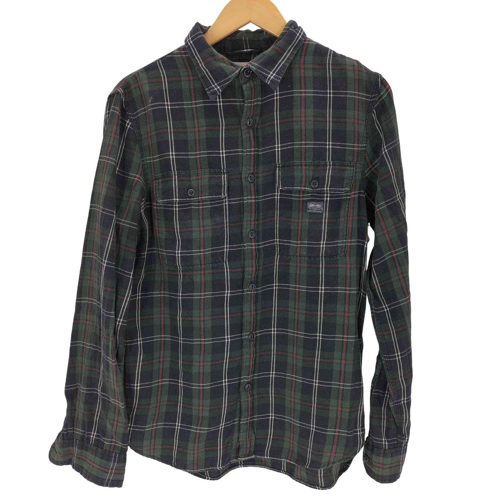 デニムアンドサプライ ラルフローレン DENIM u0026 SUPPLY RALPH LAUREN ネコ目ボタン フラップポケットシャツ メンズ JPN：S 