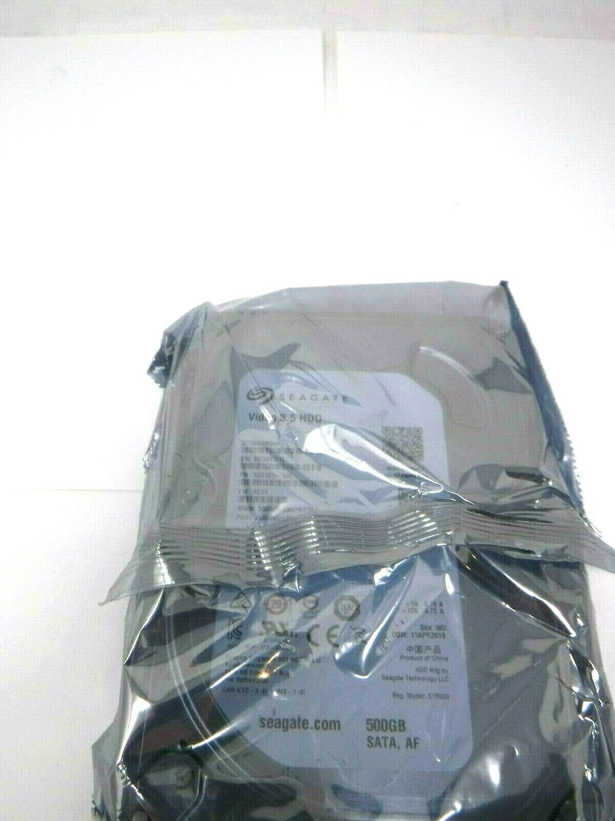 Seagate Video 3.5HDD Drive 500GB ST500VM000 ** ( Shipp)