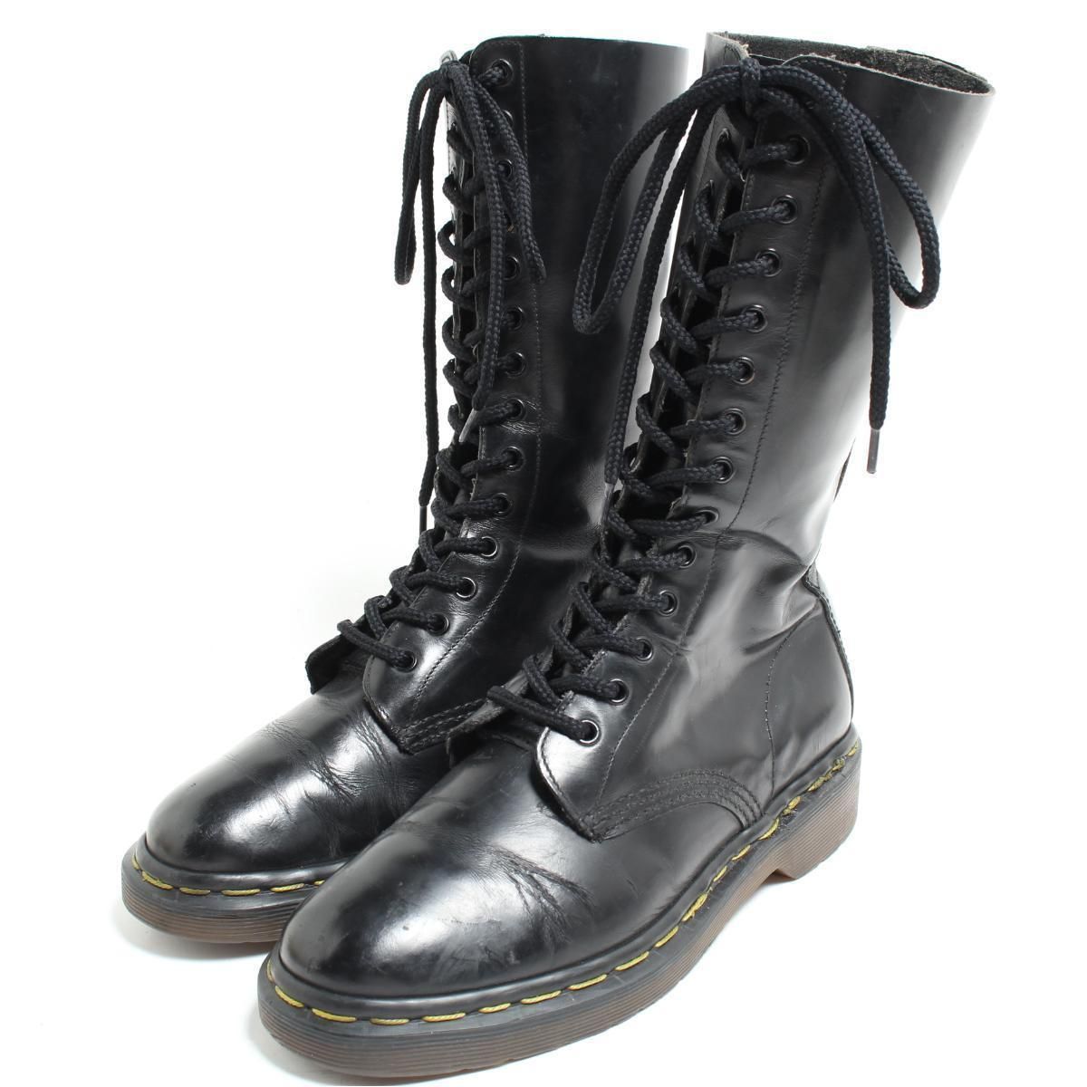 古着 ドクターマーチン Dr.Martens 14ホールブーツ 英国製 UK4