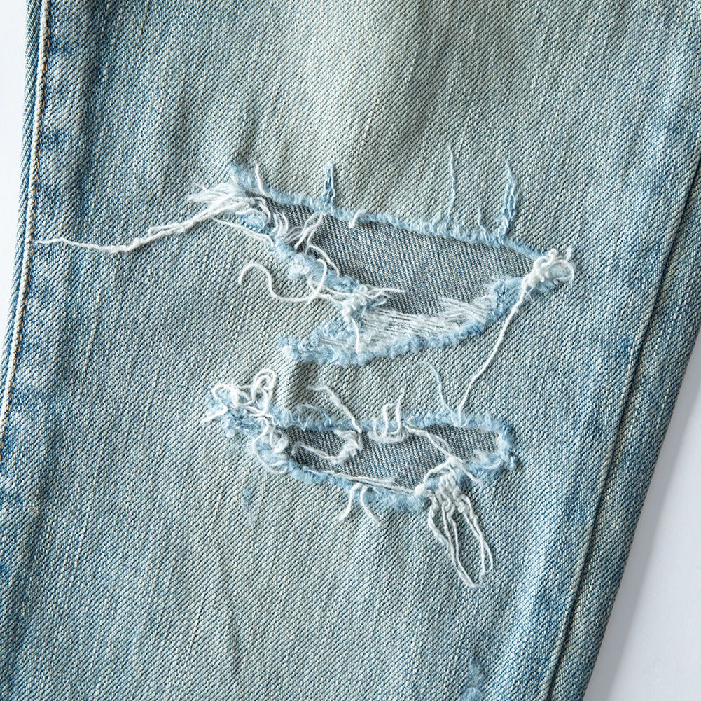 SAINT LAURENT YSL サンローラン デストロイ クラッシュ 加工デニム