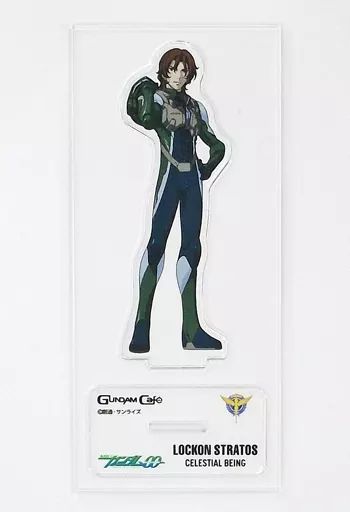 ガンダム00 ロックオン・ストラトス アクリルスタンド 中古】アクリルスタンド・アクリルパネル ロックオン