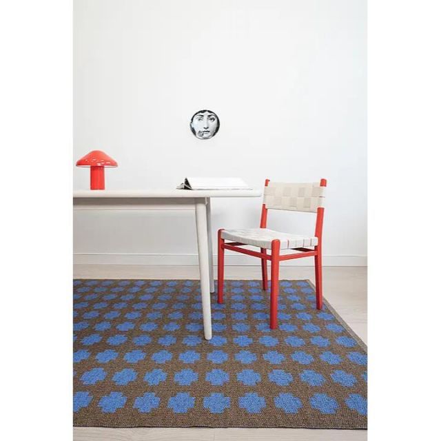 BRITA SWEDEN PALOMA blue プラスティックラグ 70 x 100 cm ブリタスウェーデン 北欧 雑貨 リビング おしゃれ