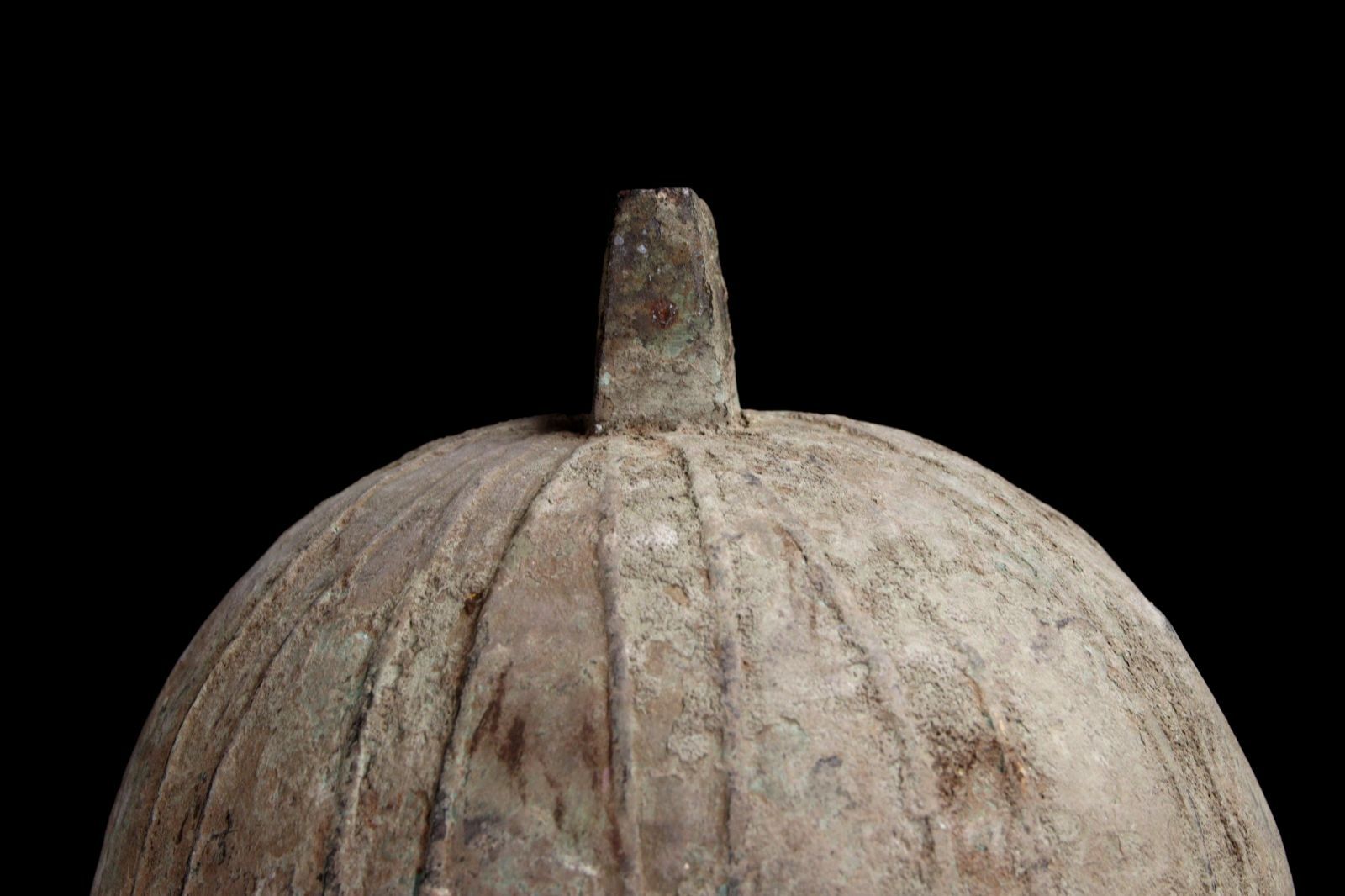 中国美術 青銅製 兜 30cm2577g 唐物 骨董 古美術 楾 S432_2-QP2 - メルカリ