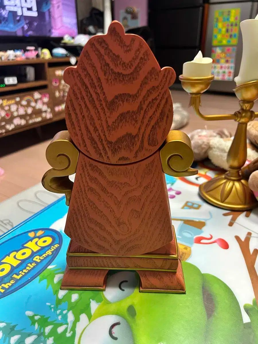 ディズニーストア　美女と野獣　コグスワース　小物入れ　フィギュア 美女と野獣 コグスワースアクセサリーケース / 白雪姫