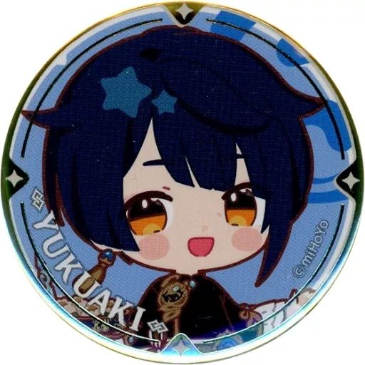 中古】バッジ・ピンズ 行秋 「原神×SWEETS PARADISE -岩華聚餐- ちび