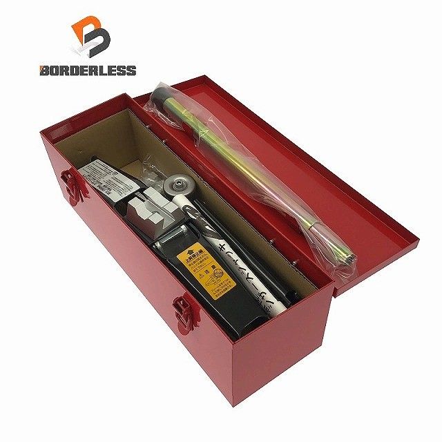 MASADA マサダ シザースジャッキ MSJ-1000S ケース付 荷重1000kg 1ton 油圧式 パンタグラフジャッキ ガレージジャッキ