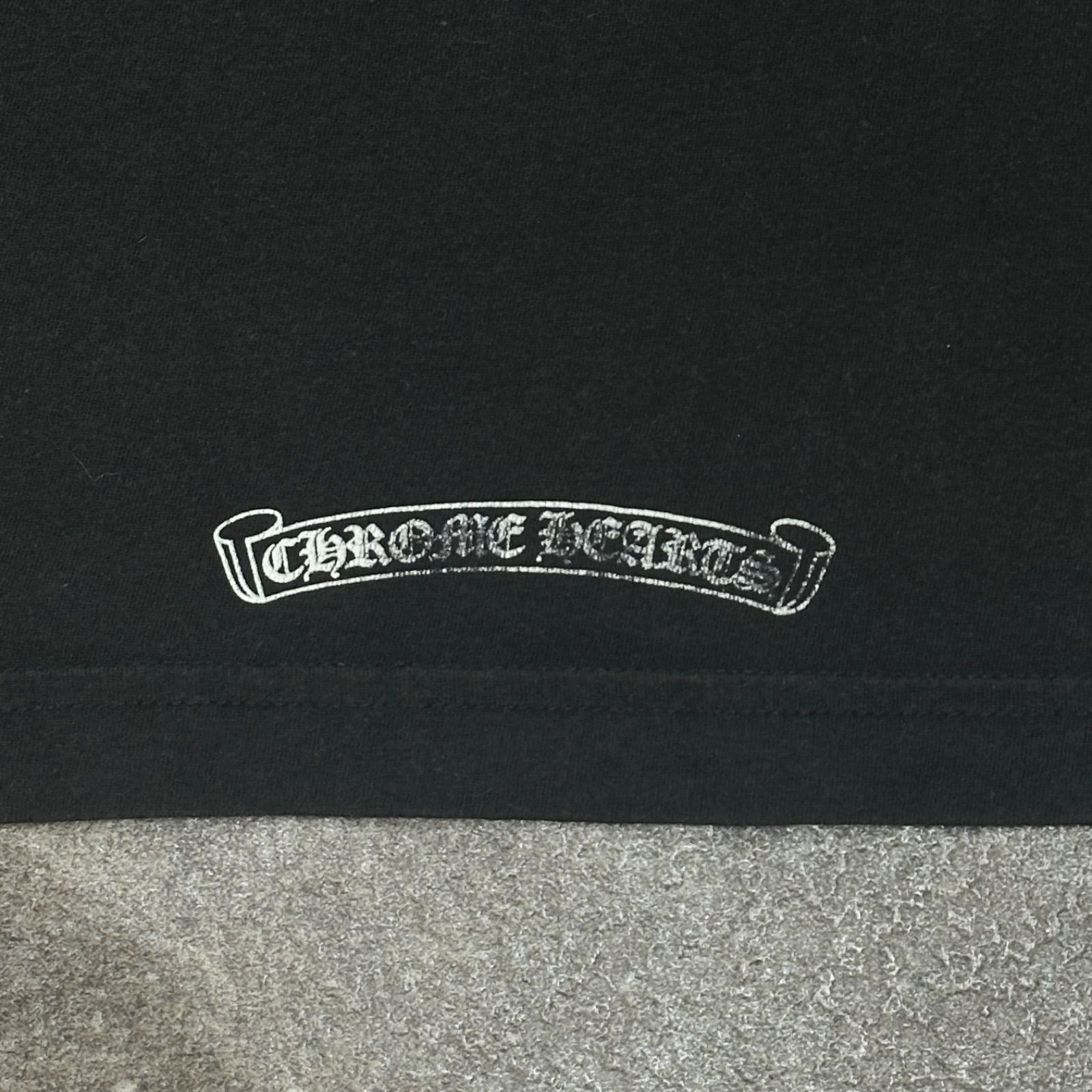 CHROME HEARTS グラデーション サークルロゴ プリント Tシャツ クロム