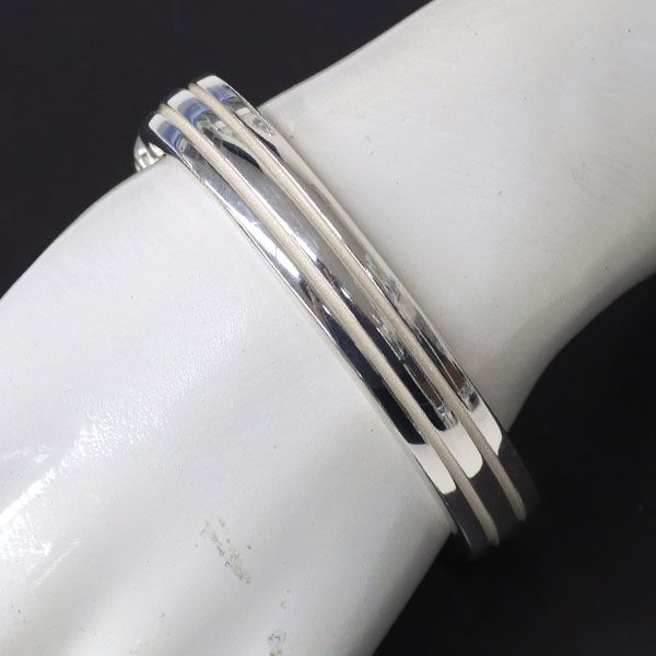 ティファニー　グルーブド　バングル TIFFANY&Co. 極 美品 箱付き ティファニー ヴィンテージ