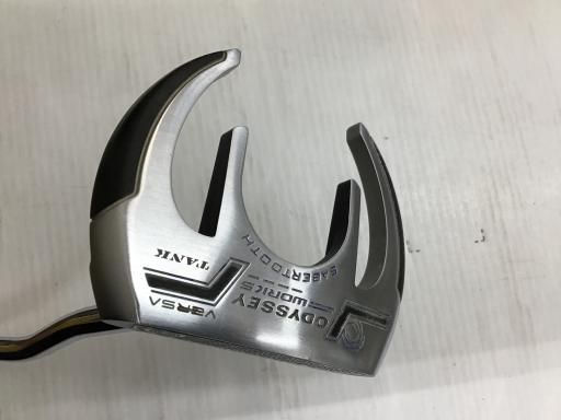 オデッセイ WORKS VERSA SABERTOOTH オリジナルスチール 中古】WORKS VERSA SABERTOOTH パター スチールシャフト 計測