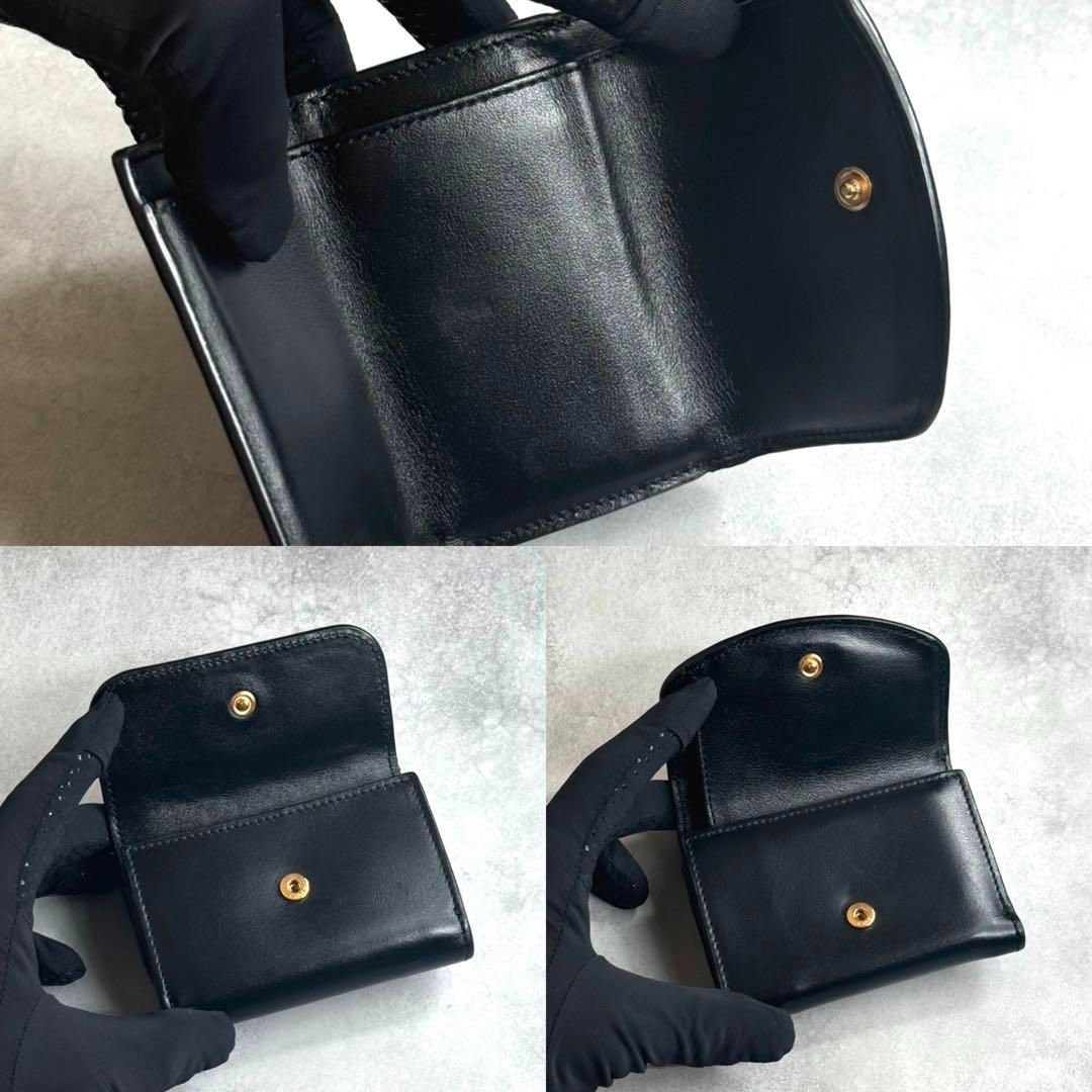 Chloe クロエ クロエCトリフォールドウォレット ブラック Chloe クロエ クロエCトリフォールドウォレット ブラック
