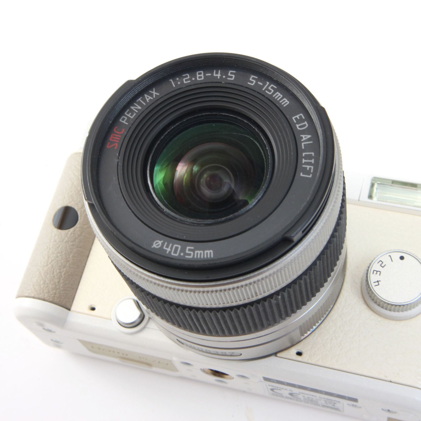 PENTAX ペンタックス Q ホワイト + SMC PENTAX 5-15mm F2.8-4.5
