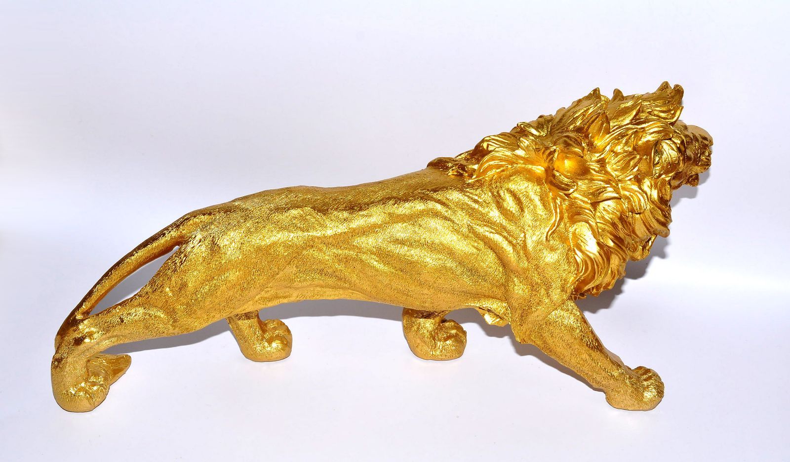 百獣の王ライオンキングレジン製装飾置物家庭オフィスの彫像動物彫刻