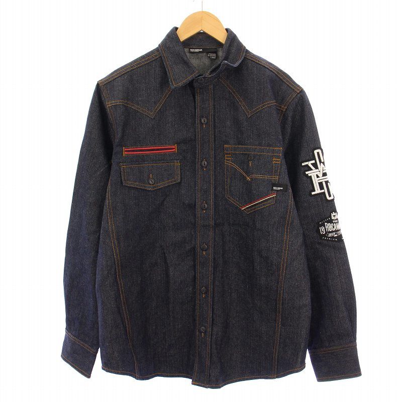 ロカウェア ROCAWEAR デニムジャケット Gジャン ジージャン アウター 