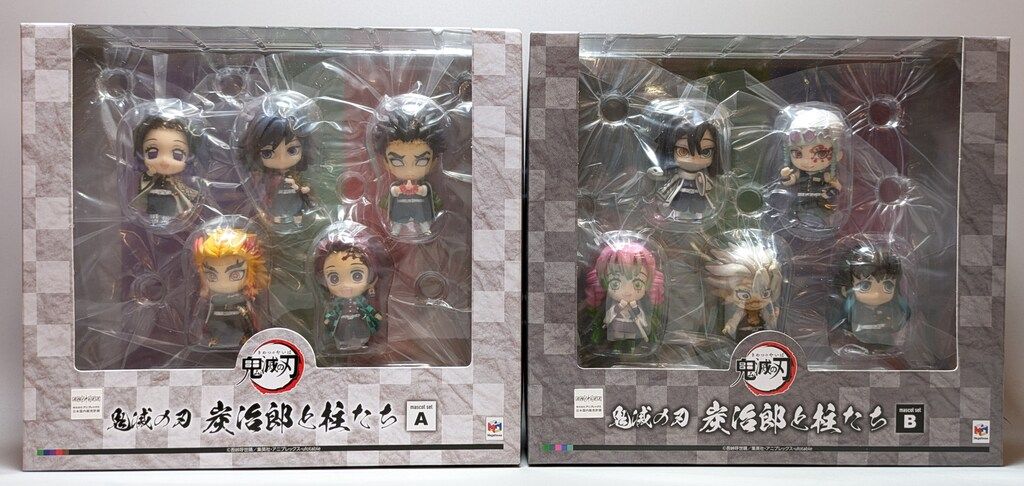 鬼滅の刃 炭治郎と柱たちマスコットセットAB セット グッズ-マスコット】鬼