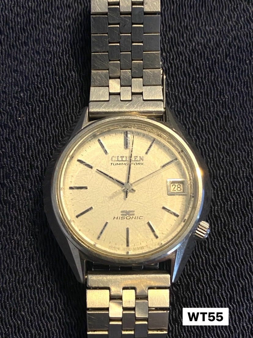 時計】【非稼働品】CITIZEN シチズン TUNING FORK チューニング