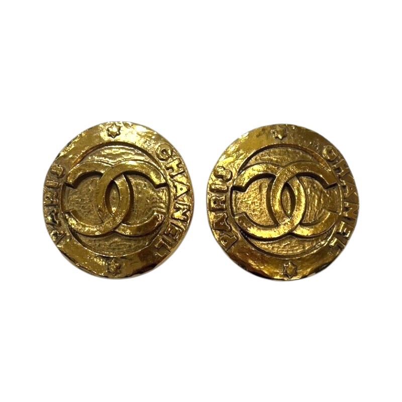 シャネル CHANEL ココマークイヤリング ゴールド メタル ジュエリー