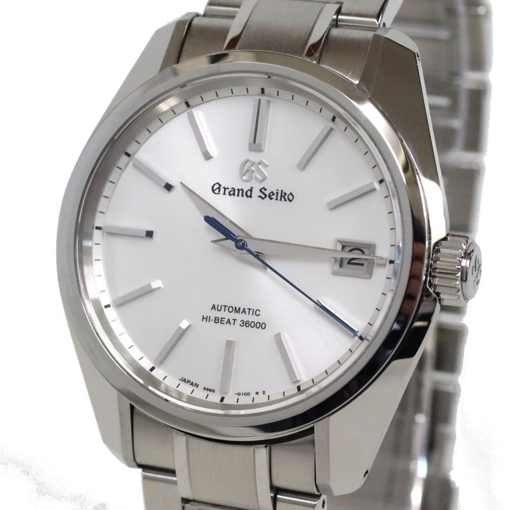 セイコー グランドセイコー メカニカル ハイビート 36000 40mm ヘリテージ コレクション Grand Seiko Mechanical Hi-Beat 36000 Heritage Collection SBGH277(9S85-00W0) 箱 保証書 SS メンズ時計 シルバー 美品 【新品】