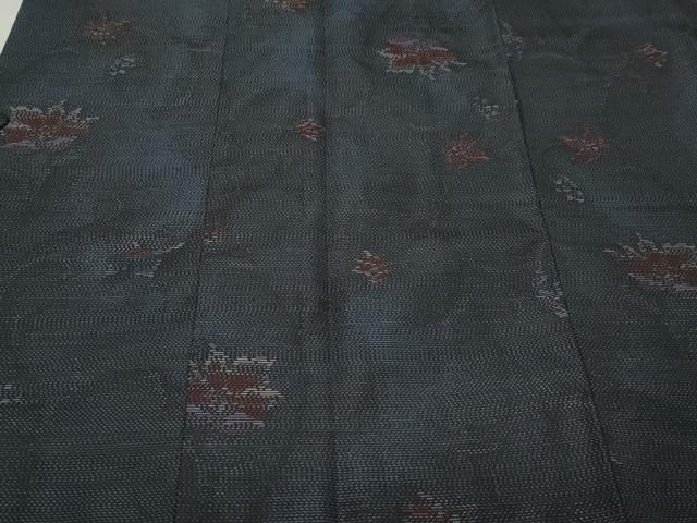 平和屋着物＃本場大島紬　道行コート　更紗唐草文　正絹　逸品　CAAT5729id 平和屋着物＃本場大島紬 道行コート 更紗唐草文 正絹 逸品 CAAT5729id